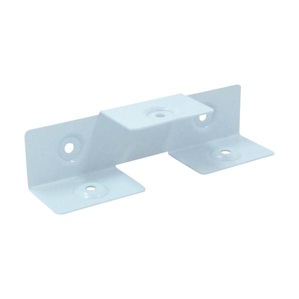 ダイドーハント 補強金物 1×4(ワンバイ)サポート コの字 白 塗装 0.6×80×20×20.7...