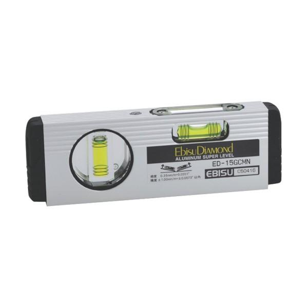 エビス 磁石付G-レベル・建築用 シルバー 150mm ED-15GCMN