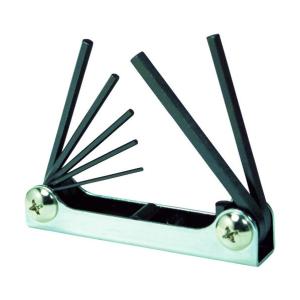 エイト ナイフ型六角棒スパナメタルケースセット No.009-4