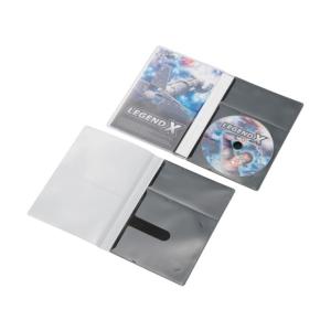 エレコム DVD用スリム収納ソフトケース1枚収納 ブラック CCD-DPD30BK