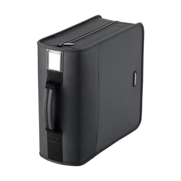 エレコム 【法人専用品】CD・DVDファスナーケース320枚収納ブラック CCD-SS320BK 1