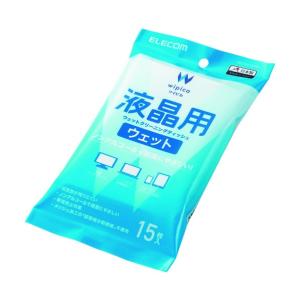 エレコム 液晶用ウェットクリーニングティッシュ WC-DP15PN4｜DIY FACTORY ONLINE SHOP