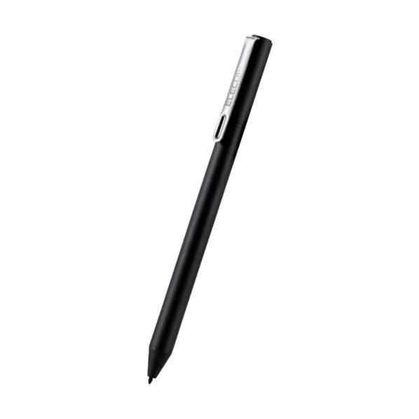 エレコム タッチペン スタイラス 電池式 汎用 ペン先交換可能 交換用ペン先付属 P-TPUSI01...