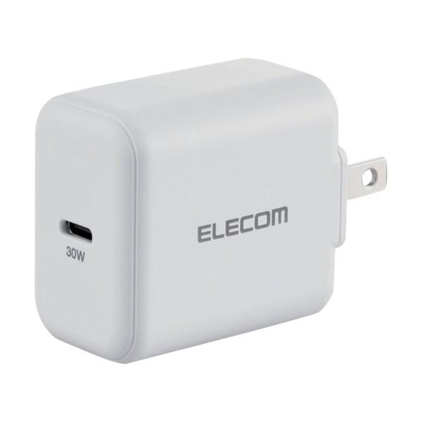 エレコム AC充電器 USB充電器 USB Power Delivery認証 30W USB-C1ポ...