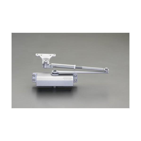 エスコ(esco) 以下ドアクローザー(パラレル型)シルバー 65kg EA951LD-7A