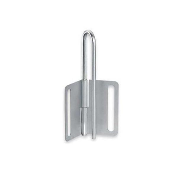 エスコ 60x168mmロックアウトハスプ(スチール製) 60(W)×168(H)×10(t)mm ...