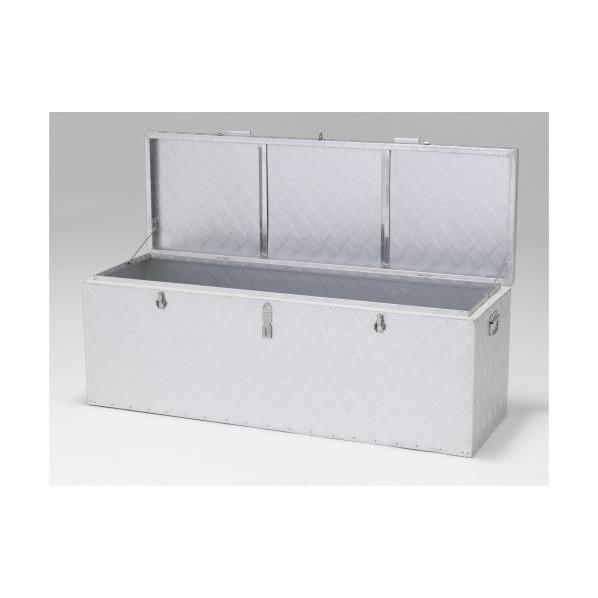 エスコ 1350x450x470mmアルミ合金車載ケース 内寸:1350×450×470(H)mm(...