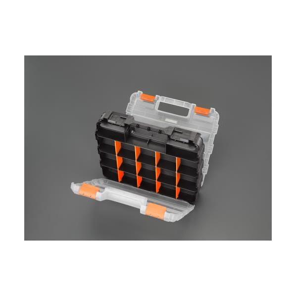 エスコ(esco) 320x260x80mmパーツケース EA508JD-2