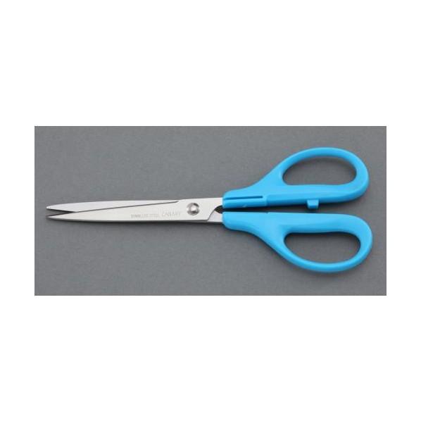 エスコ 175mm はさみ・事務用(ステンレス製) EA540HA-6A