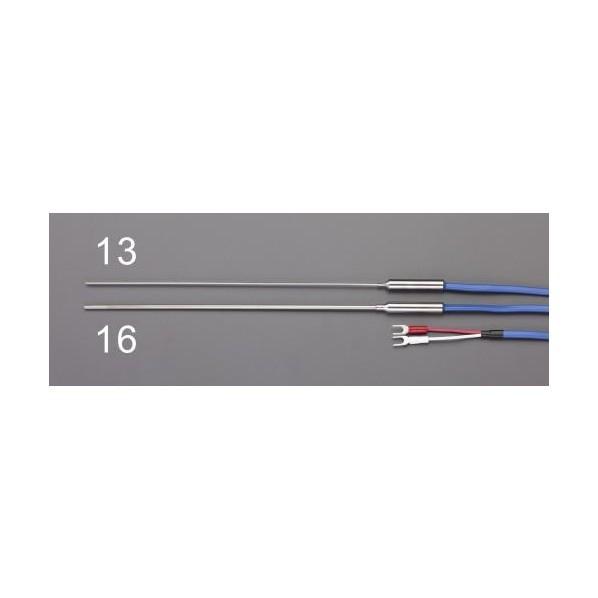 エスコ(esco) φ1.6x100mm シース熱電対センサー 温度計 EA728AD-12 1個【...