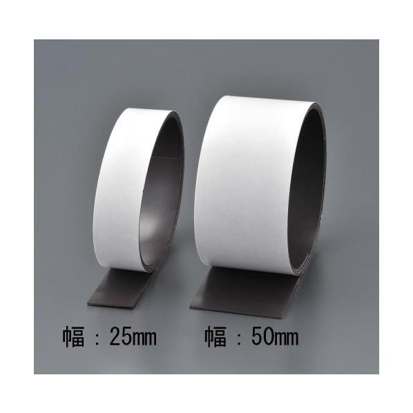 エスコ(esco) 50x1mm/10m 強力マグネット(強粘着付) EA781BR-32 1個