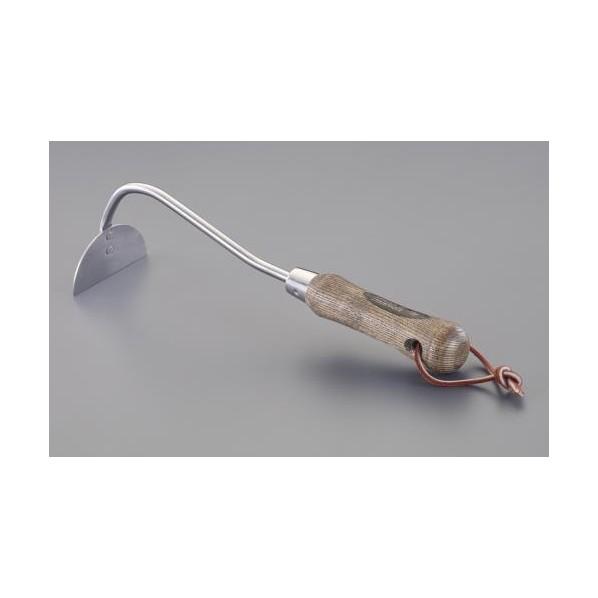 エスコ 80x320mm 片手鍬・草削り(ステンレス製) EA650BD-87