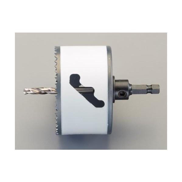 エスコ 65mm 軸付ホールソー[LENOX] EA823LX-65A