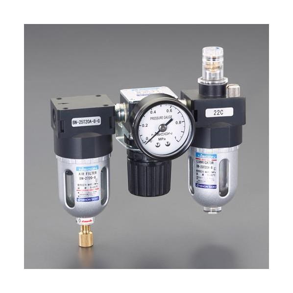 エスコ Rc 1/4 F.R.L.ユニット EA153CD-12A 1個