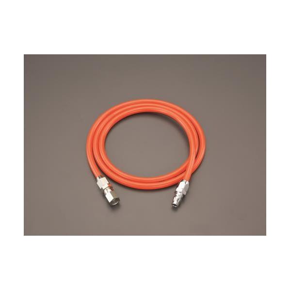 エスコ 6.5/ 10mmx 3.0m ウレタンホース(プラグ付) EA125S-3 1本