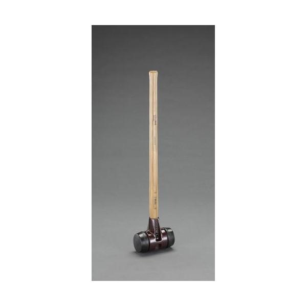 エスコ ［ラバー］大ハンマー 80mm/3.5kg EA575HC-21 1個