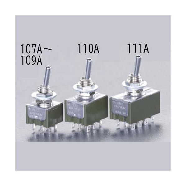125V/6A 3極双投/トグルスイッチ EA940DH-110A 1個