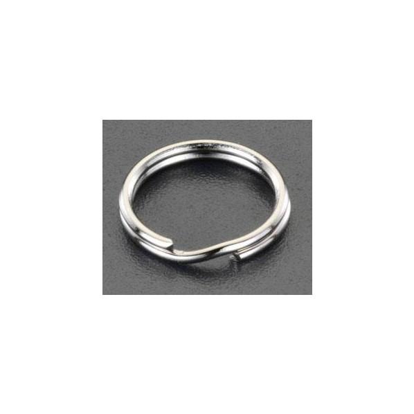 エスコ 2.0x12.7mm[ステンレス製]キーリング(10個入) EA638DN-91