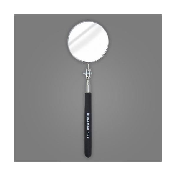 エスコ 伸縮サービスミラー(ポケット型) 82mm EA724CD-13