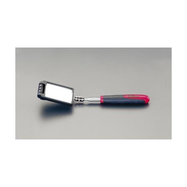 エスコ 伸縮サービスミラー 54×83mm/180-665mm EA724CD-30