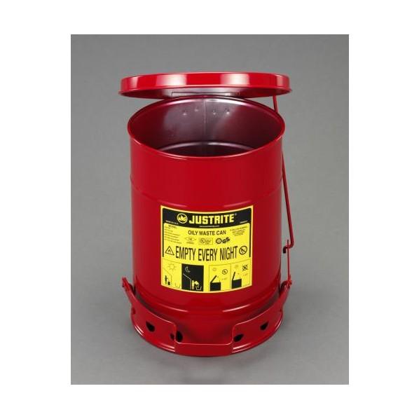 エスコ 23L工業用[セフティー]ダスト缶 EA991JS-2