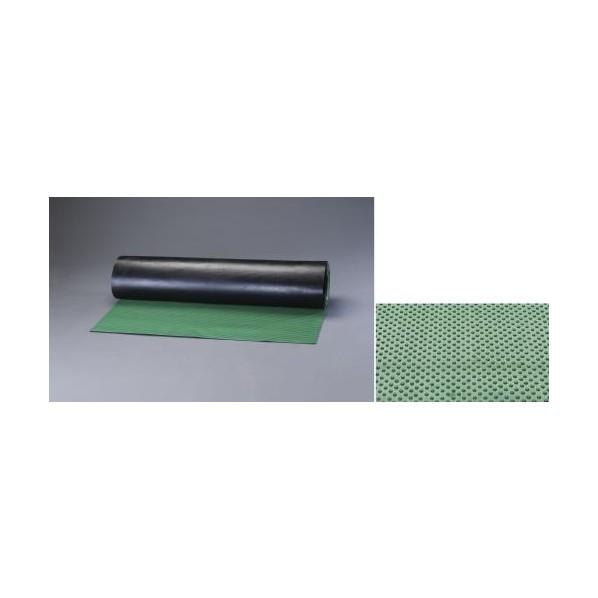 エスコ 1000x3mmx10m[ドット筋]ゴムマット EA997RA-13