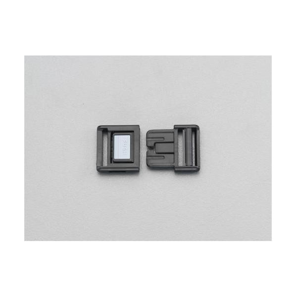 エスコ 30mm用バックル(フロントリリース/プラスチック製) EA628RB-30