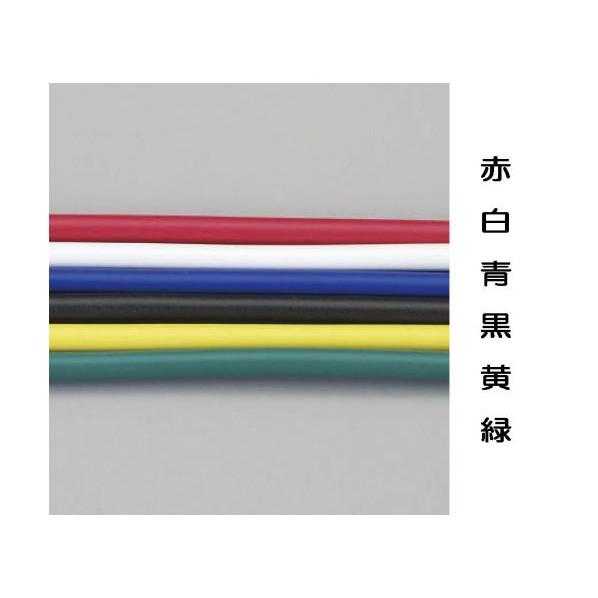 エスコ ビニール絶縁電線［KIV］ 青 0.75mm2x100m EA940AN-73B