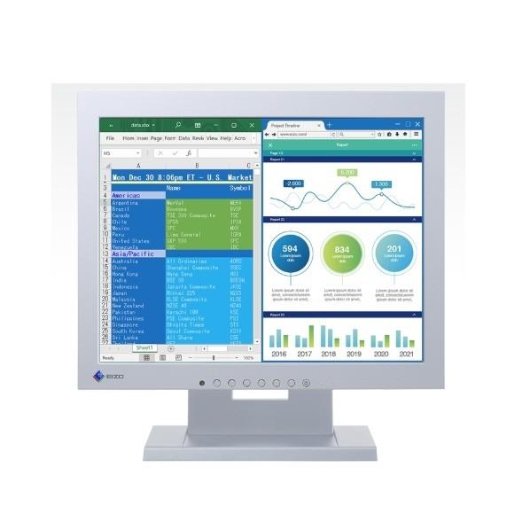 EIZO 液晶ディスプレイ DVI、D-Sub セレーングレイ 15.0型 (38.0 cm) S1...