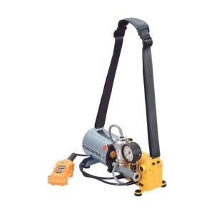 エナパック 単相100Vポータブル小型電動油圧ポンプ PE301HWO