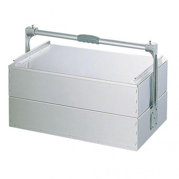 遠藤商事 アルミ関西式出前箱二段式 大 ADM06001
