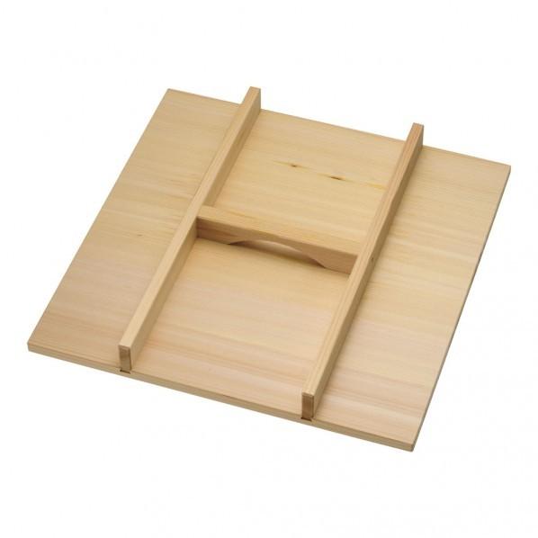 遠藤商事 木製 角セイロ用 手付蓋(サワラ材) 42cm用 WSI05042