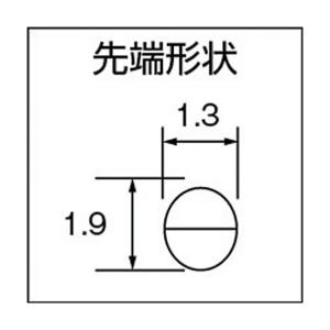 フジ矢 ミニテックピンセットラジオペンチ(バネ...の詳細画像4
