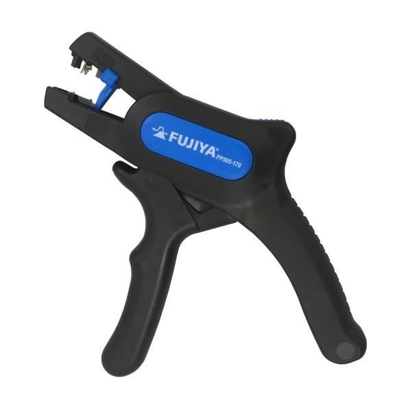 フジ矢 オートマルチストリッパミニ 青・黒 178mm PP505-170 1点