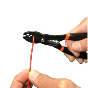 フジ矢 電工ペンチミニ(ファストン端子用) 1...の詳細画像1