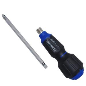 フジ矢 電工ドライバー(差替タイプ +2/-6) 100mm VDR-254C