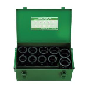 エアー インパクトレンチ ソケットセット 8pcs セット 19-41mm 1インチ