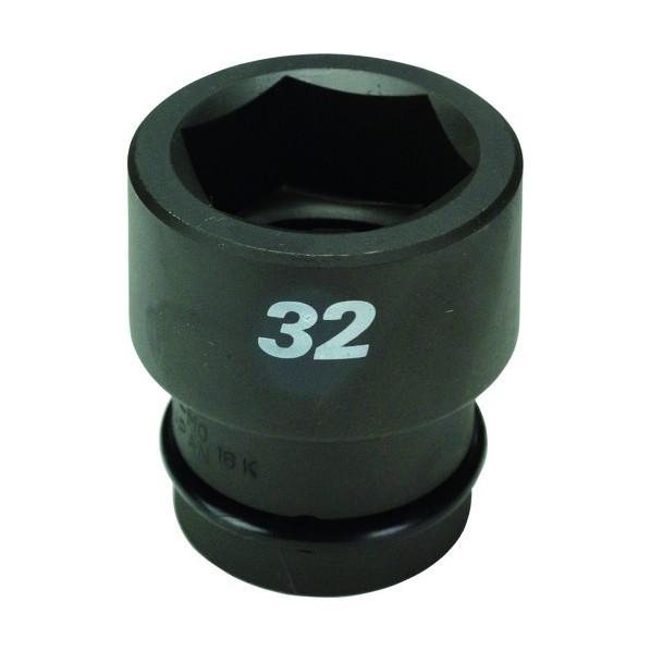 フラッシュツール インパクト ショート ソケット 差込角19.0mm 対辺50mm 3/4WS-50