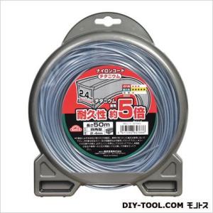 チタニウムナイロンコード四角型 2.4mm×50m セフティー3 藤原産業