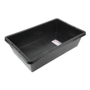 赤長 DIYトロ舟 ブラック 60L ( 1個入 )/ 左官 メダカ カメ