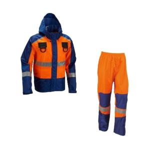 船橋 ブレイブレインフルハーネス仕様 オレンジネイビー 3Lサイズ FS-1110FH ORNV 3Lの商品画像