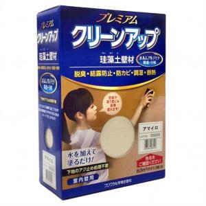 フジワラ化学 プレミアムクリーンアップ 珪藻土 壁材 1坪用 アマイロ 3kg 壁材 リフォーム diy