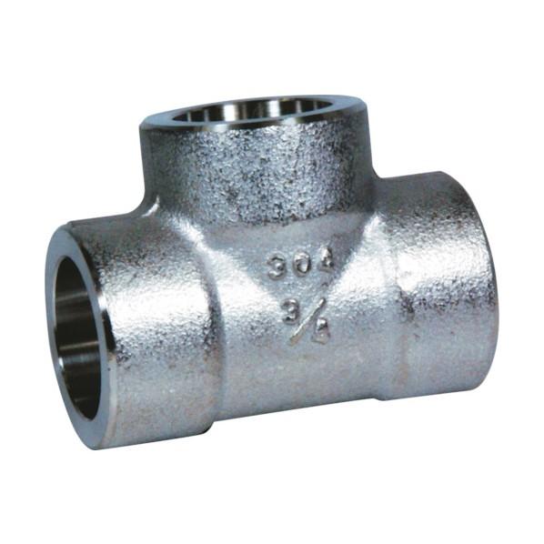 フジトク チーズ TEE 50A ステンレス SUS304 差し込み溶接 T-SW-50A-SU4