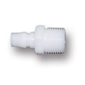 フローバル 樹脂カップラーPOM製プラグオネジ(JS) ネジR(PT)3/8 JS-03POM 0