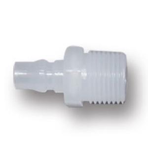 フローバル 樹脂カップラーPP製プラグオネジ(JS) ネジR(PT)1/4 JS-02PP 0