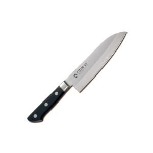 富士カトラリー FUJICUT＃6000 口金付モリブデンバナジウム鋼本割込包丁 三徳 刃渡り:290mm×全長:290mm FC-1661 包丁