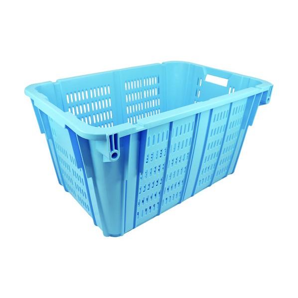 岐阜プラスチック工業 プラスケットNo．2100本体205L青 B 950 x 640 x 500 ...