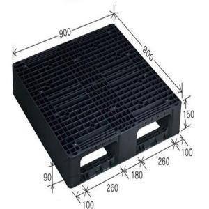 岐阜プラスチック工業 リスパレット JLタイプ グレー JL-D2-0909｜diy-tool