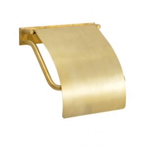 ゴーリキアイランド トイレットペーパーホルダー TPH PF HL 金色/真鍮ヘアライン仕上げ 140×130×90mm 640110(264-401