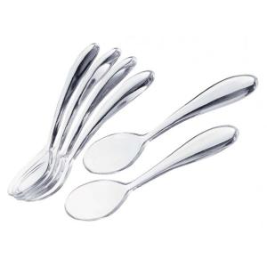 グッチーニ guzzini スモールスプーン 6本セット クリアー 2173.0000 RGT8701